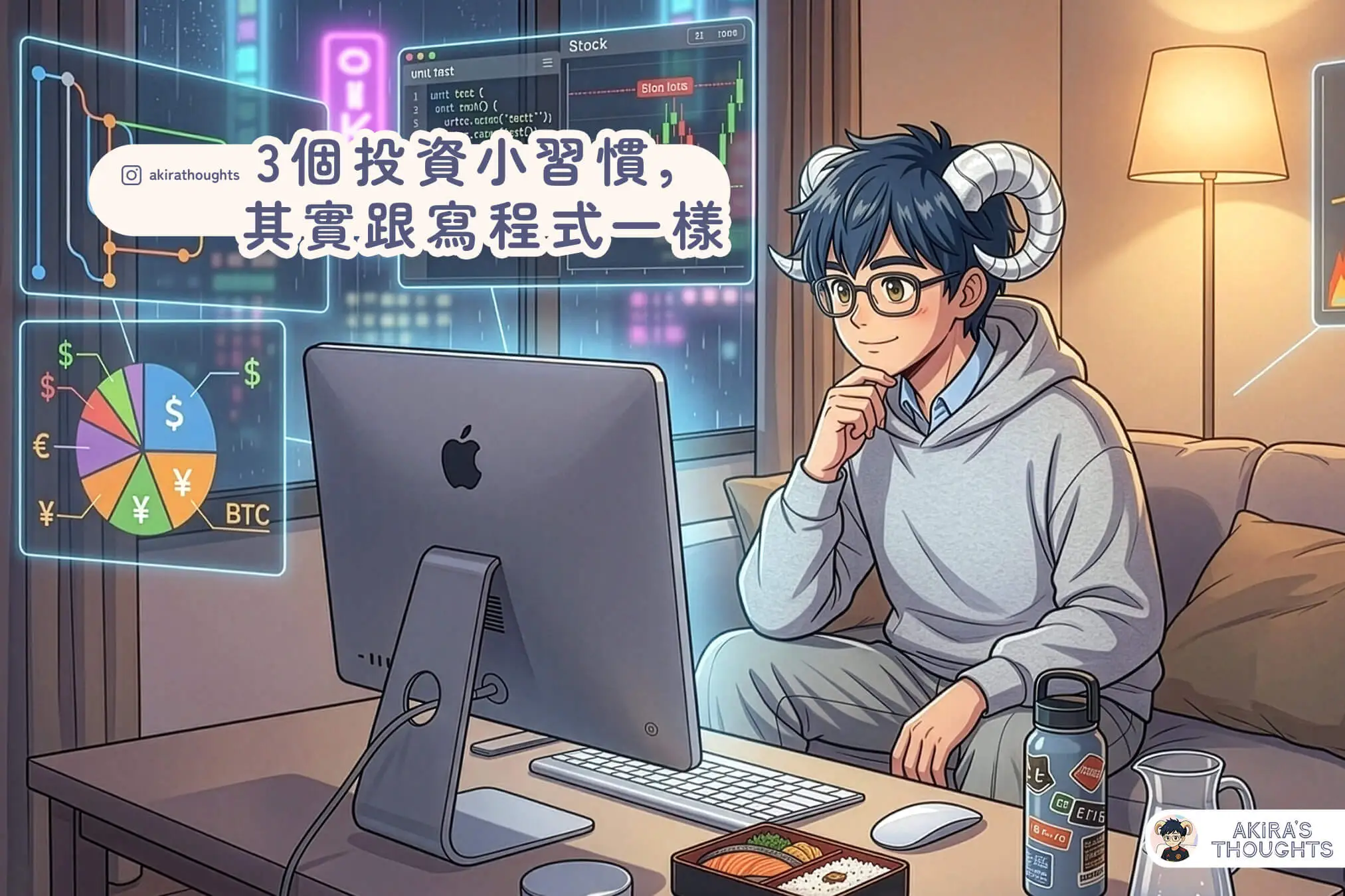 3個投資小習慣，其實跟寫程式一樣